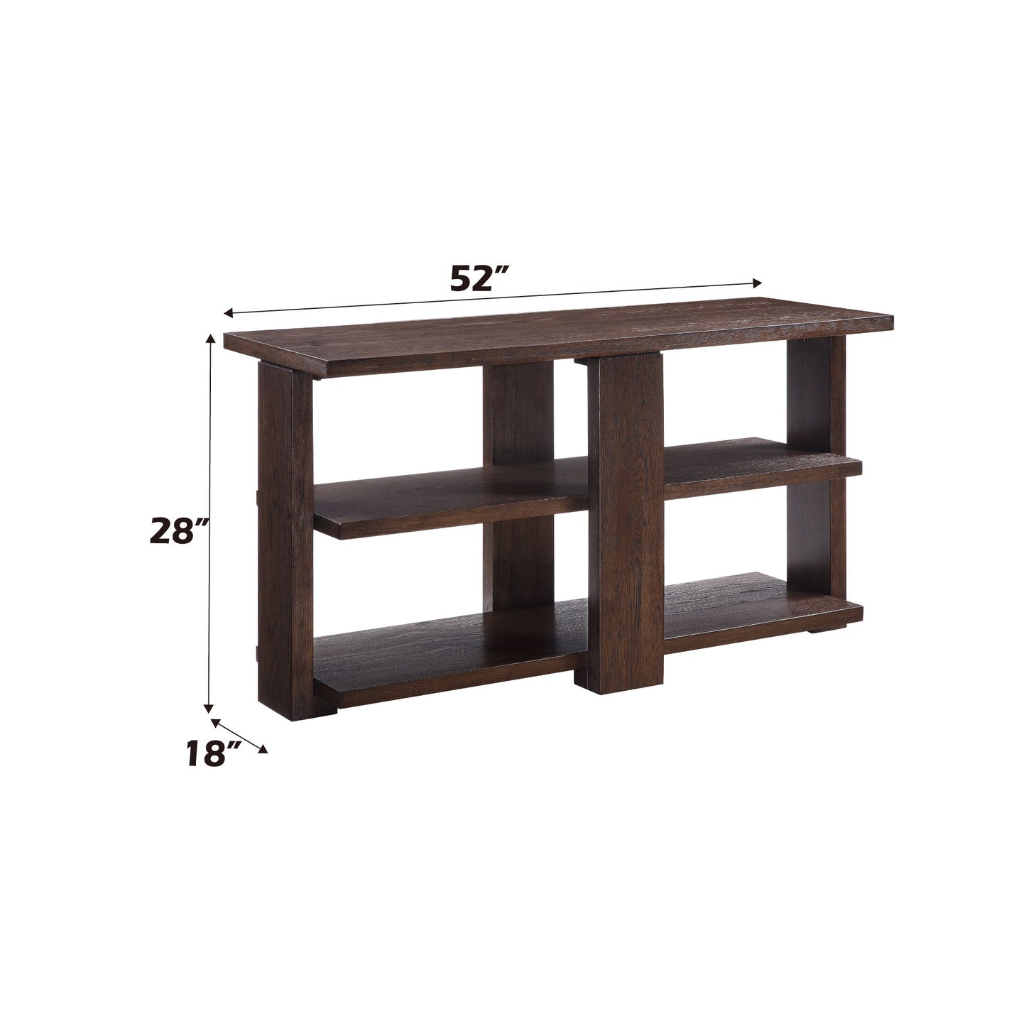 Niamey - Sofa Table - Walnut