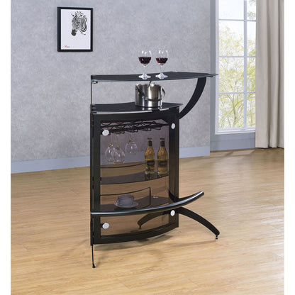 Elaina - 2 Shelf Home Bar