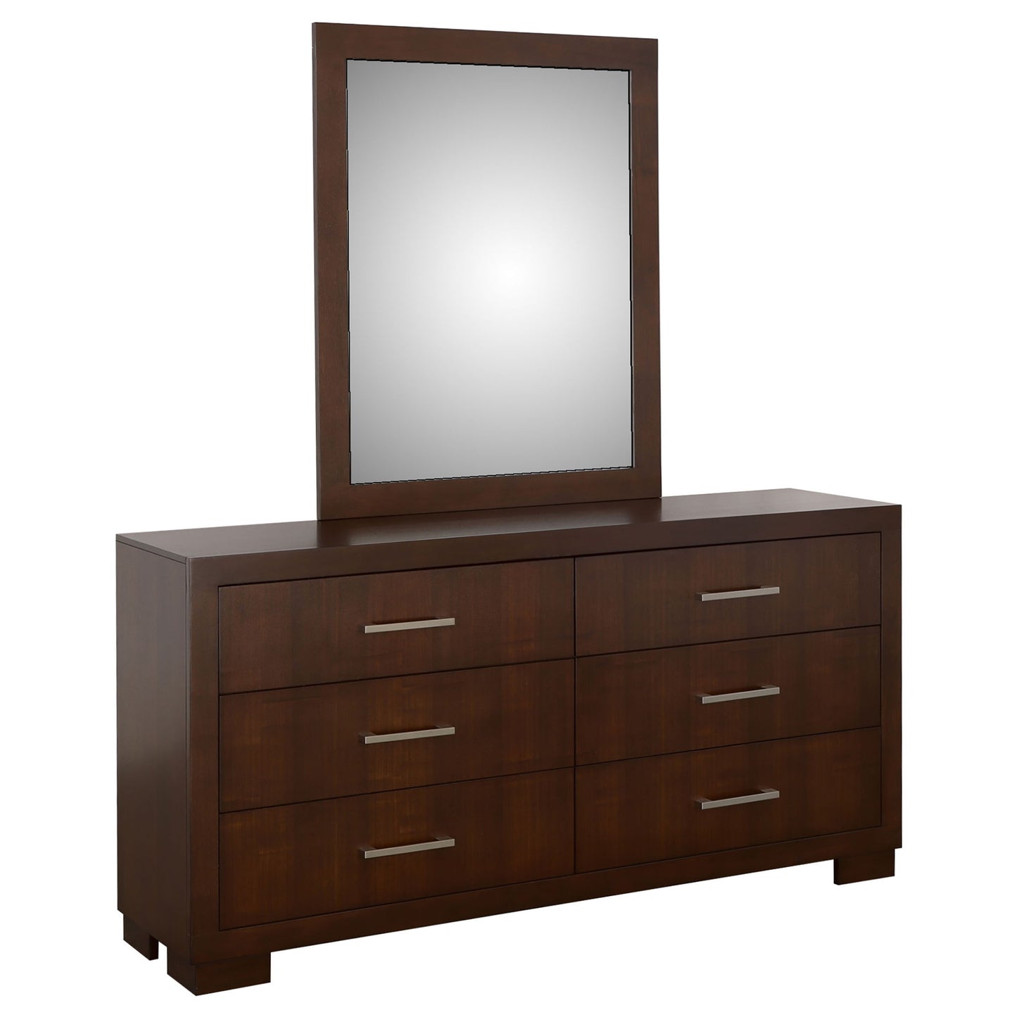 Polk - 6 Drawer Dresser With Mirror