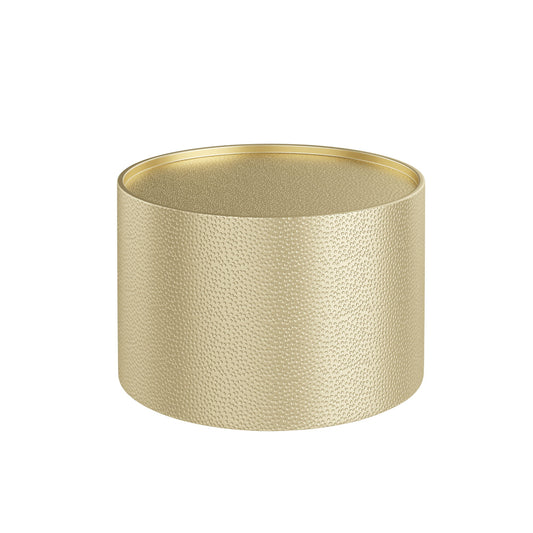 Braeburn - Handcrafted Round Coffee Table Hammered Surface