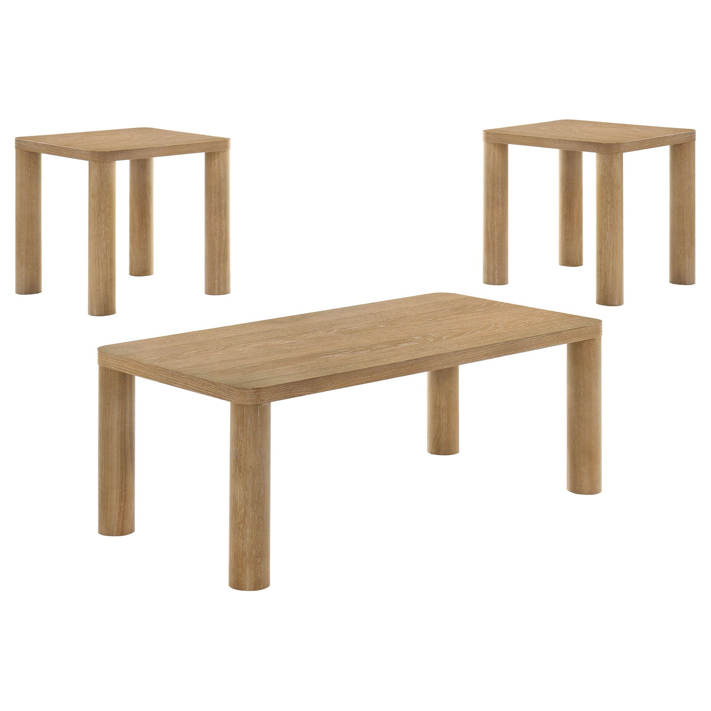 Bryant - Coffee Table Set With Rounded Legs