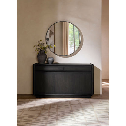 Bangor - 2 Drawer Dining Sideboard Server - Black