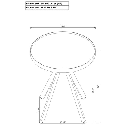 Shayne - Round Top End Table