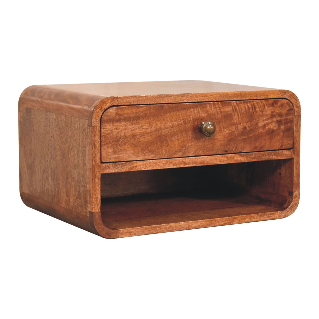 Curve Upper Slot Floating Nightstand