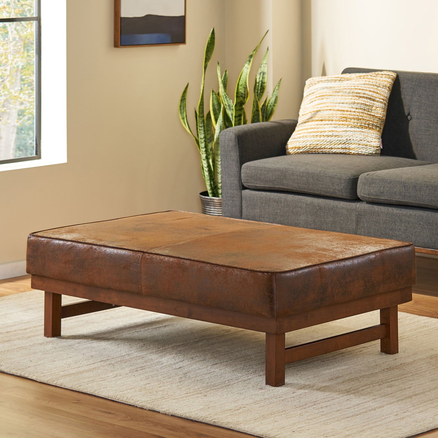Temzyl - Mid Century Modern Ottoman