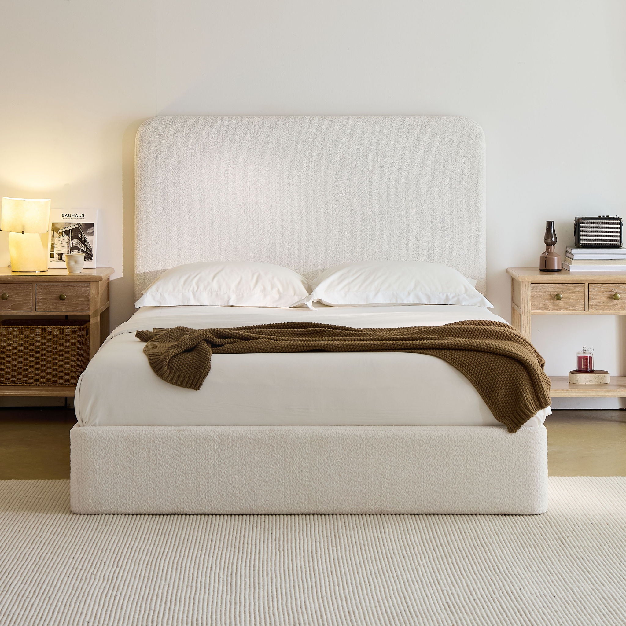House & Home Furniture Canter Upholstered Bed - Thumbnail 4