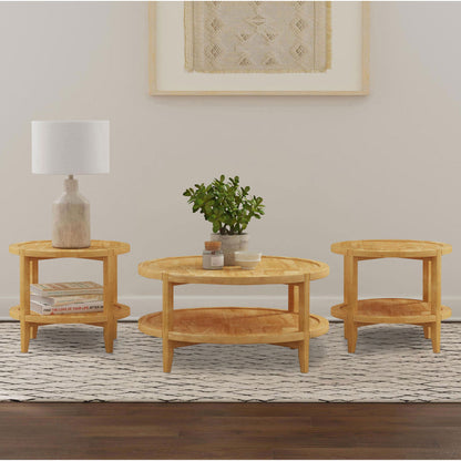 Elliott - Round Coffee Table Set