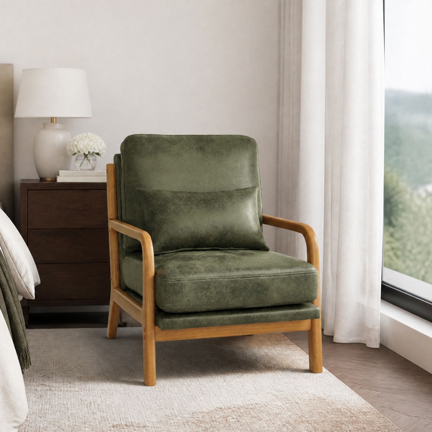 Lounge Chair Compact Design For Living Room