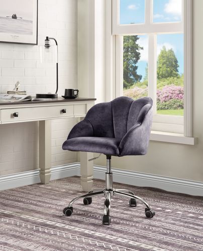 Rowse - Office Chair - Gray, Dark