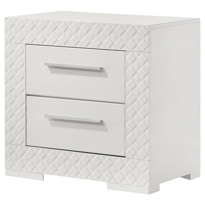Pierce - 2 Drawer Nightstand, Bedside Table