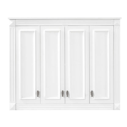 Wall Mounted Medicine Cabinet With Adjustable Shelf - White