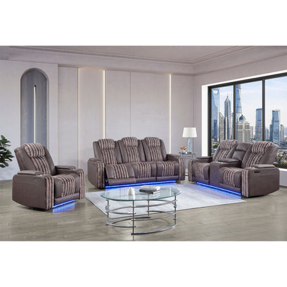 Duran - Power Reclining Sofa With Power Headrest