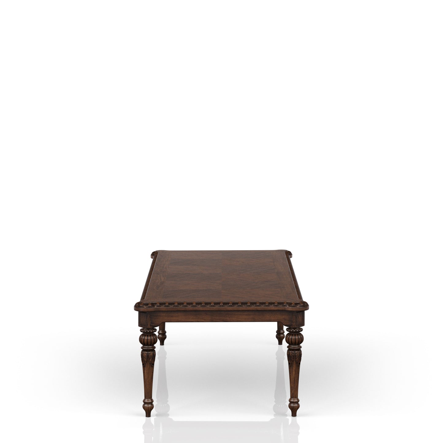 Expandable Dining Table Traditional - Mahogany