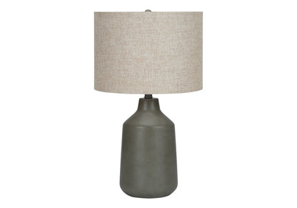 Lighting, Table Lamp, Concrete, Contemporary