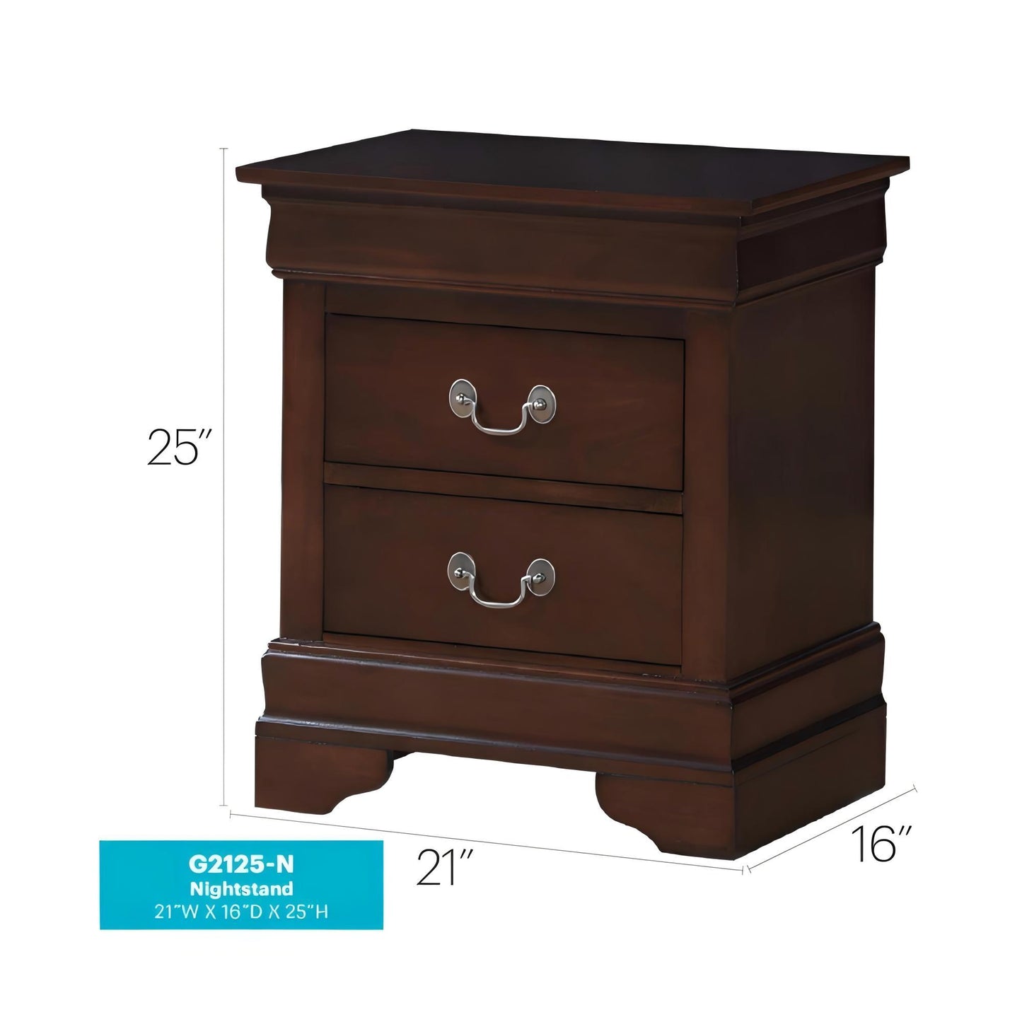 Louis Phillipe - Accent Nightstand
