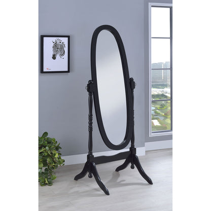 Dunne - Cheval Mirror With Oval Frame