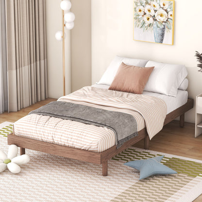 Modern Floating Platform Bed Frame