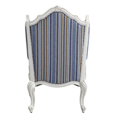 Ciddrenar - Chair With Pillow - Fabric & White
