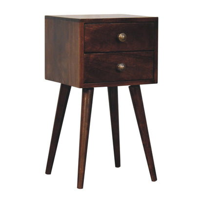 Solid Wood Mini Nightstand