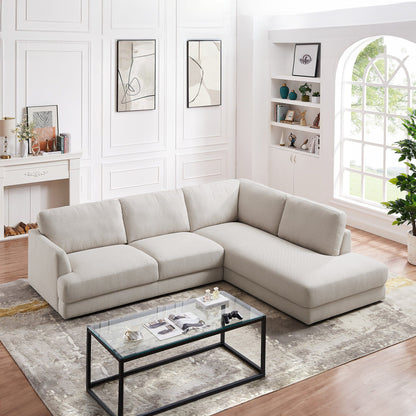 Glander - Comfortable Cozy Sectional Sofa