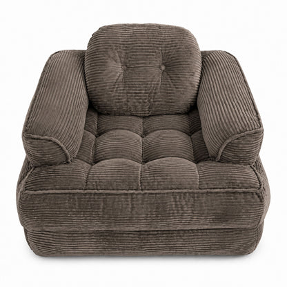 Convertible 2 In 1 Armrest Sofa For Bedroom