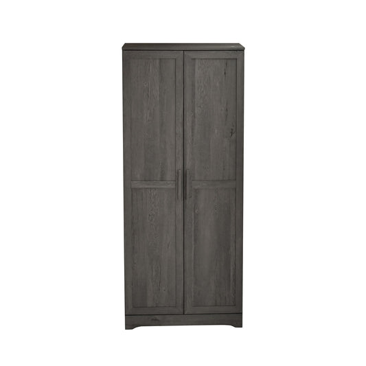 Danbury - Wood Wardrobe - Gray