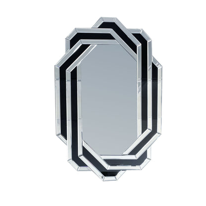 Diamond Wall Mirror - Silver