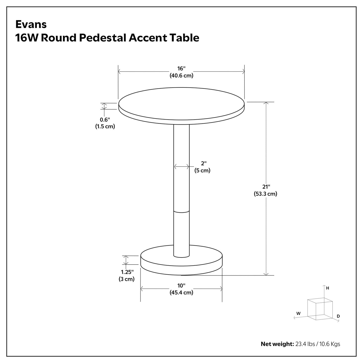 Evans - Side Table