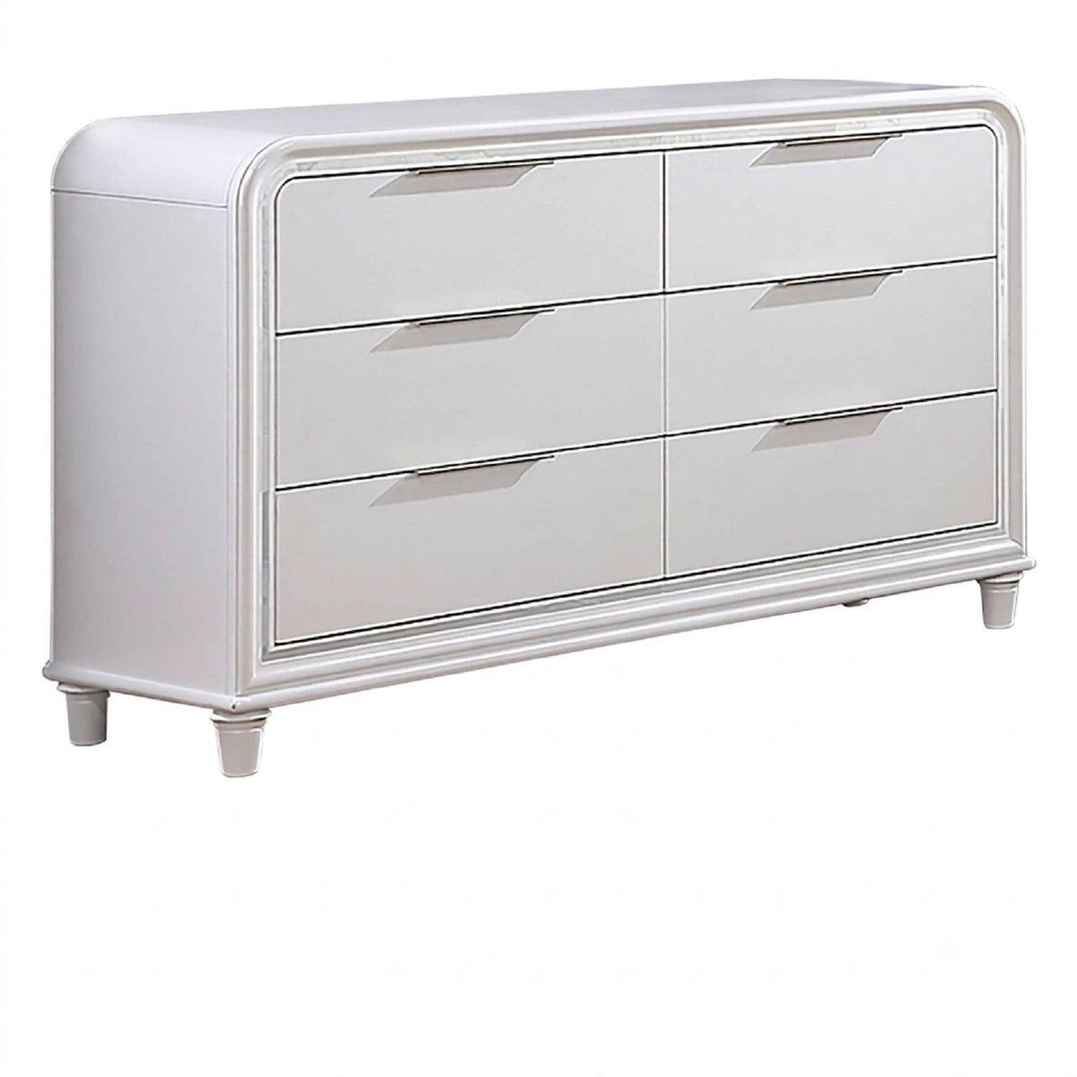 Dresser 6 Drawers - White