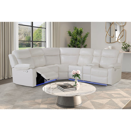 Sectional Sofa With Recline And Storage
