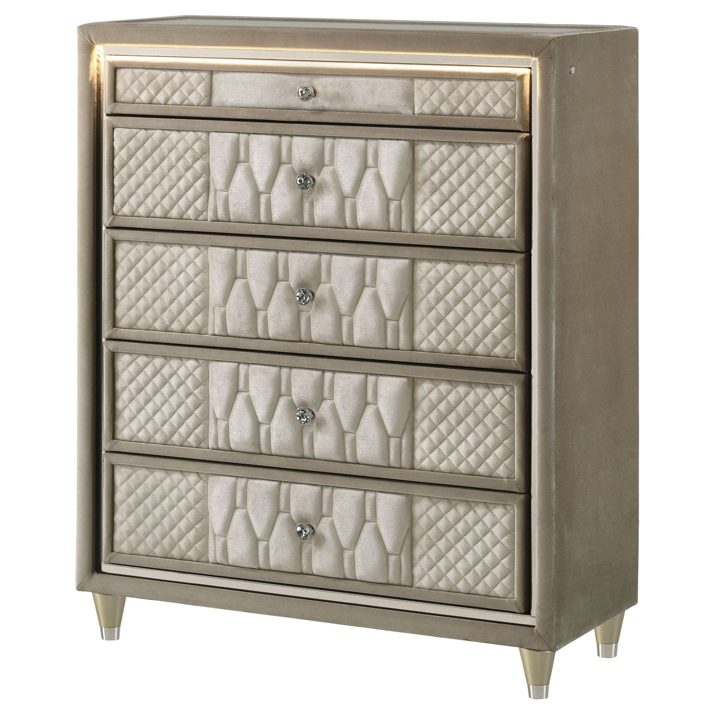 Mika - 5 Drawer LED Chest
