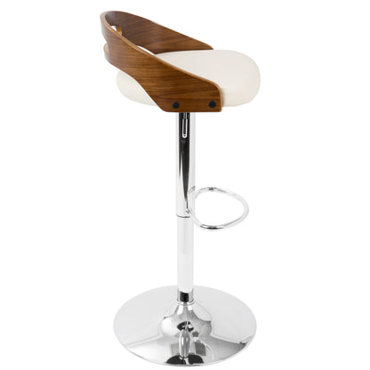 Cassis - Mid-Century Modern Adjustable Barstool With Swivel