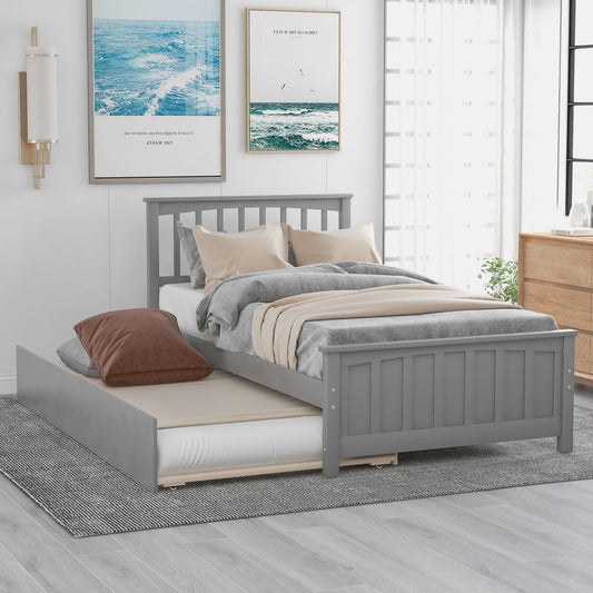 Platform Bed & Trundle