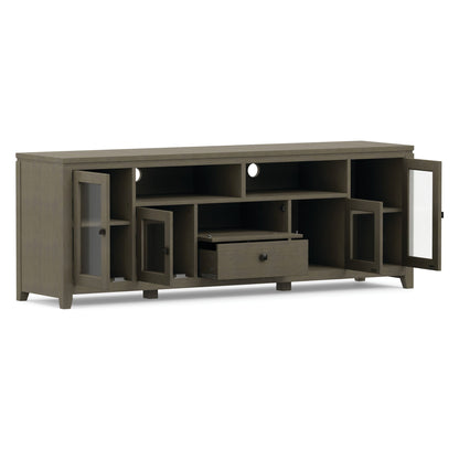 Cosmopolitan - Wide TV Media Stand - Farmhouse Gray