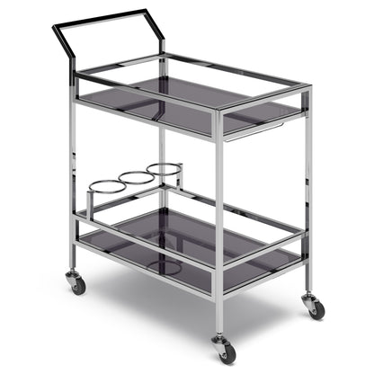 Watts - Bar Cart - Chrome