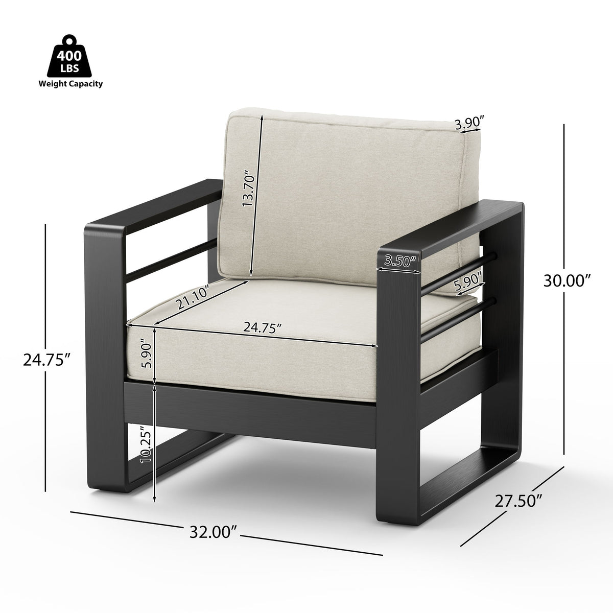 Maya Bay - Club Chair