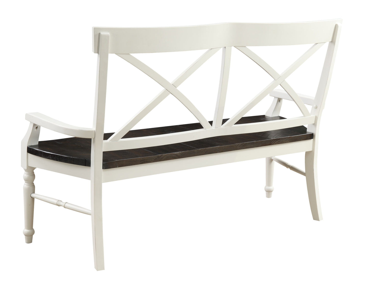 Mountina - Bench - Brown / White