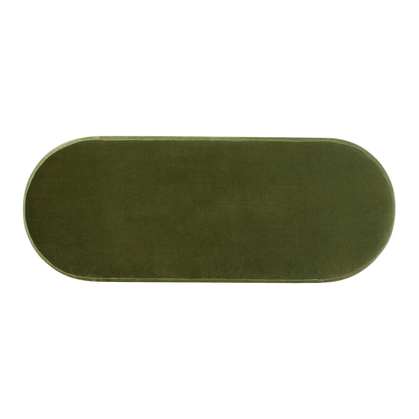 Fuji - Upholstered Oval Storage Bench
