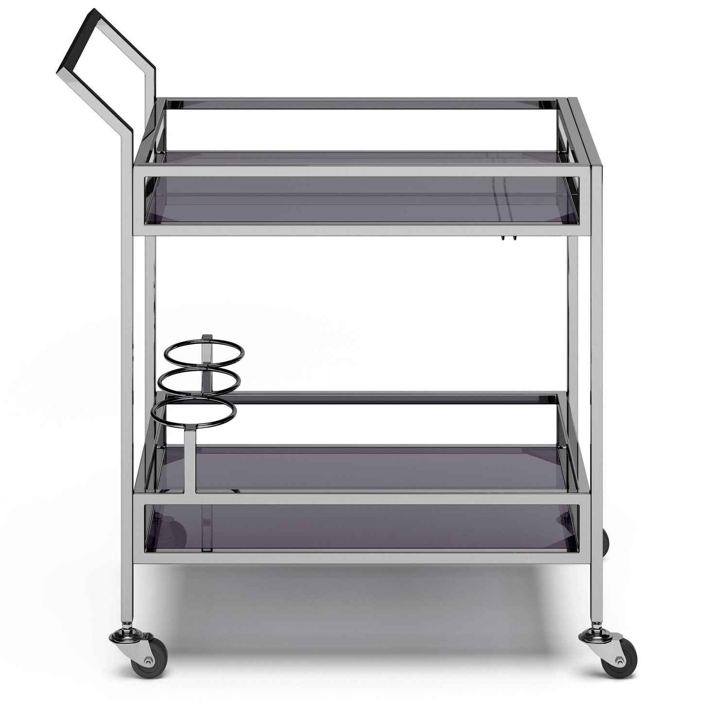 Watts - Bar Cart - Chrome