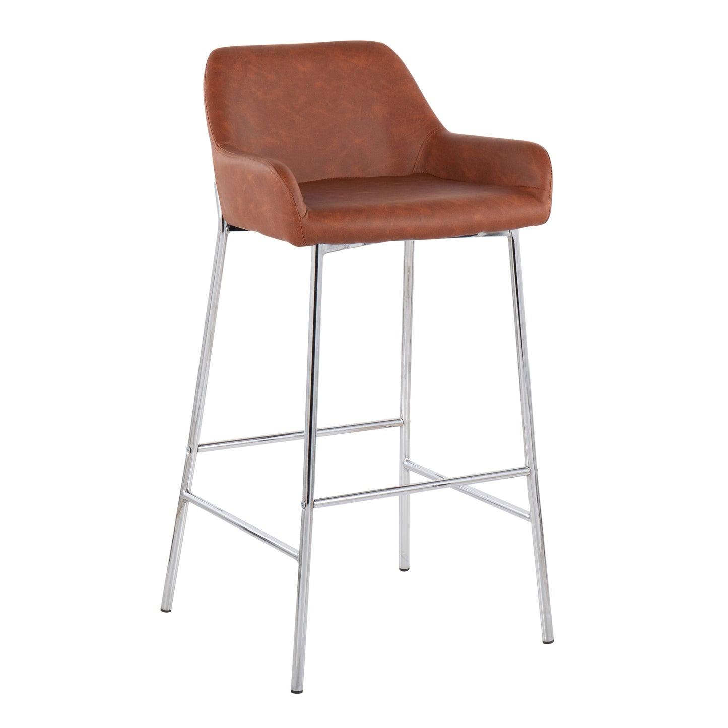 Daniella - Contemporary Fixed Height Bar Stool (Set of 2)