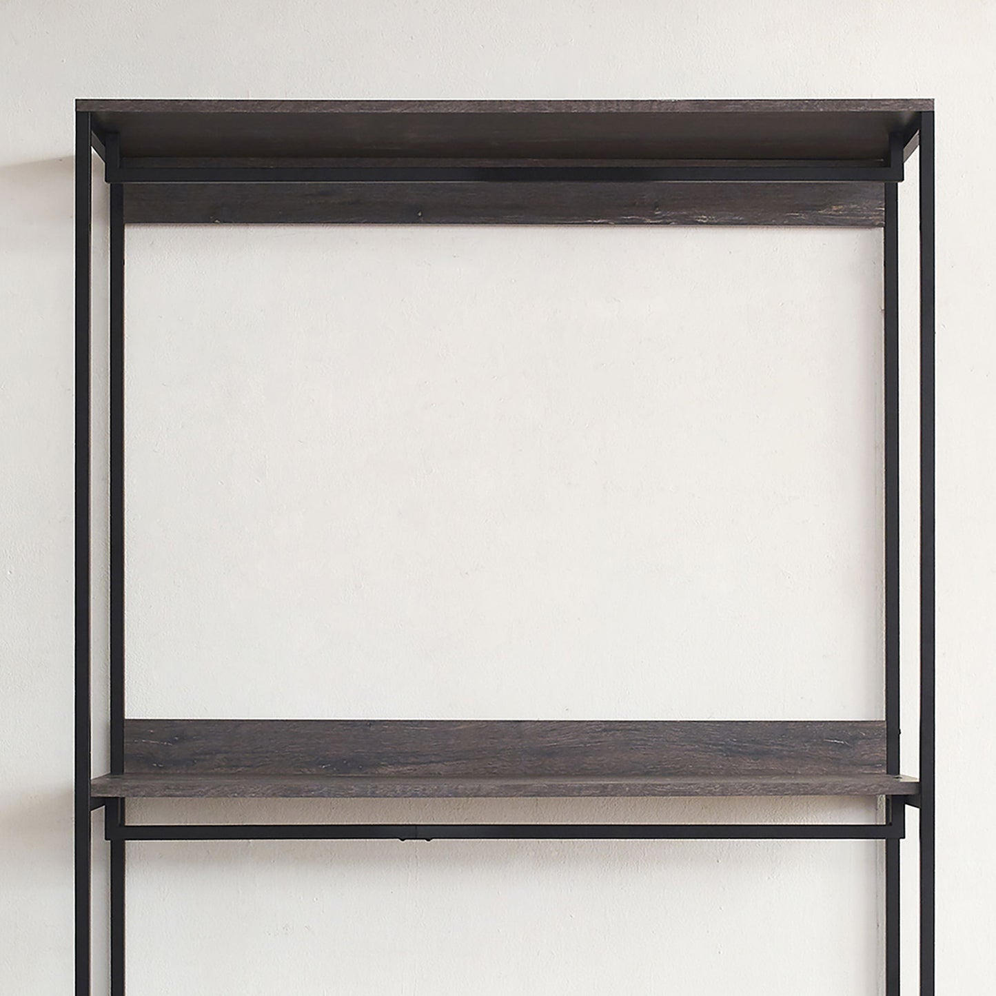 Monica - Farmhouse Industrial Wood Walk In Closet