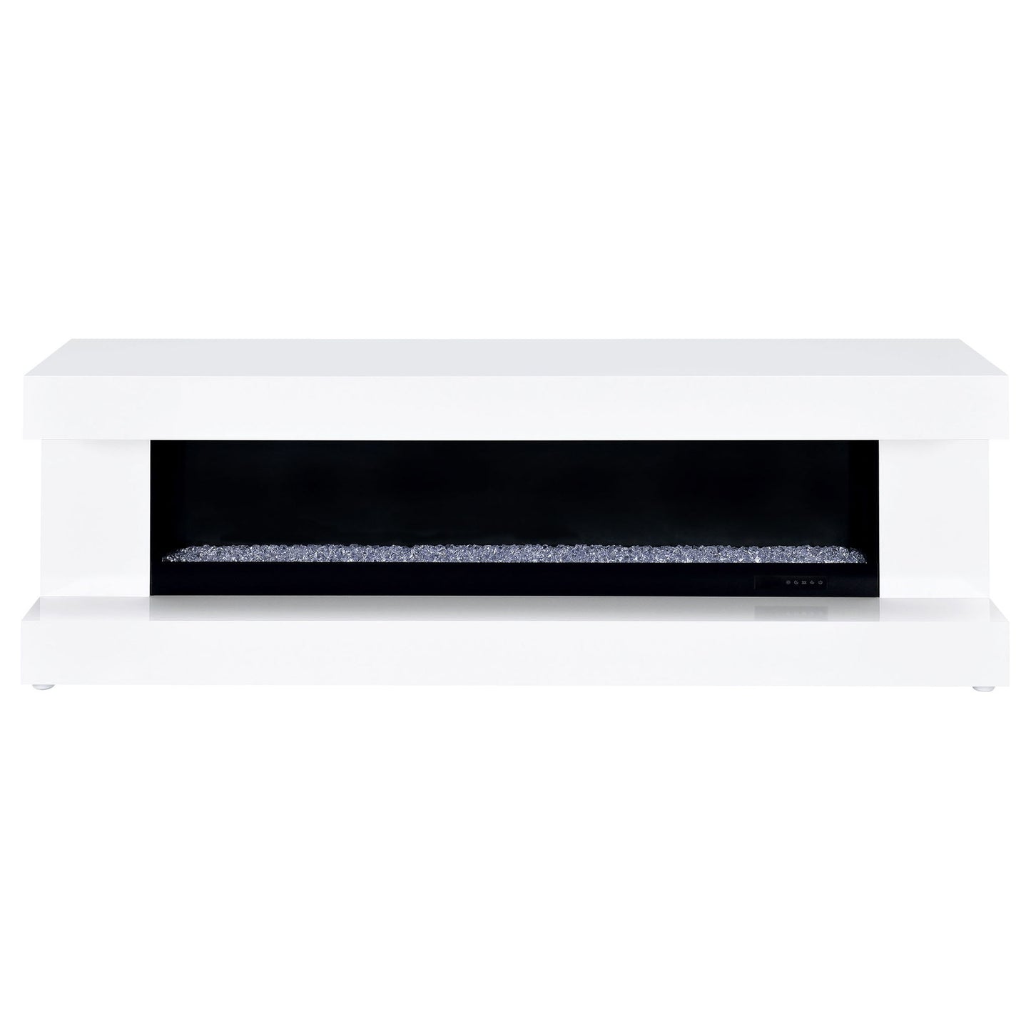 TV Stand Fireplace Console With Bluetooth Speaker