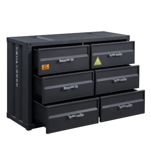 Cargo - Dresser - Gunmetal Finish