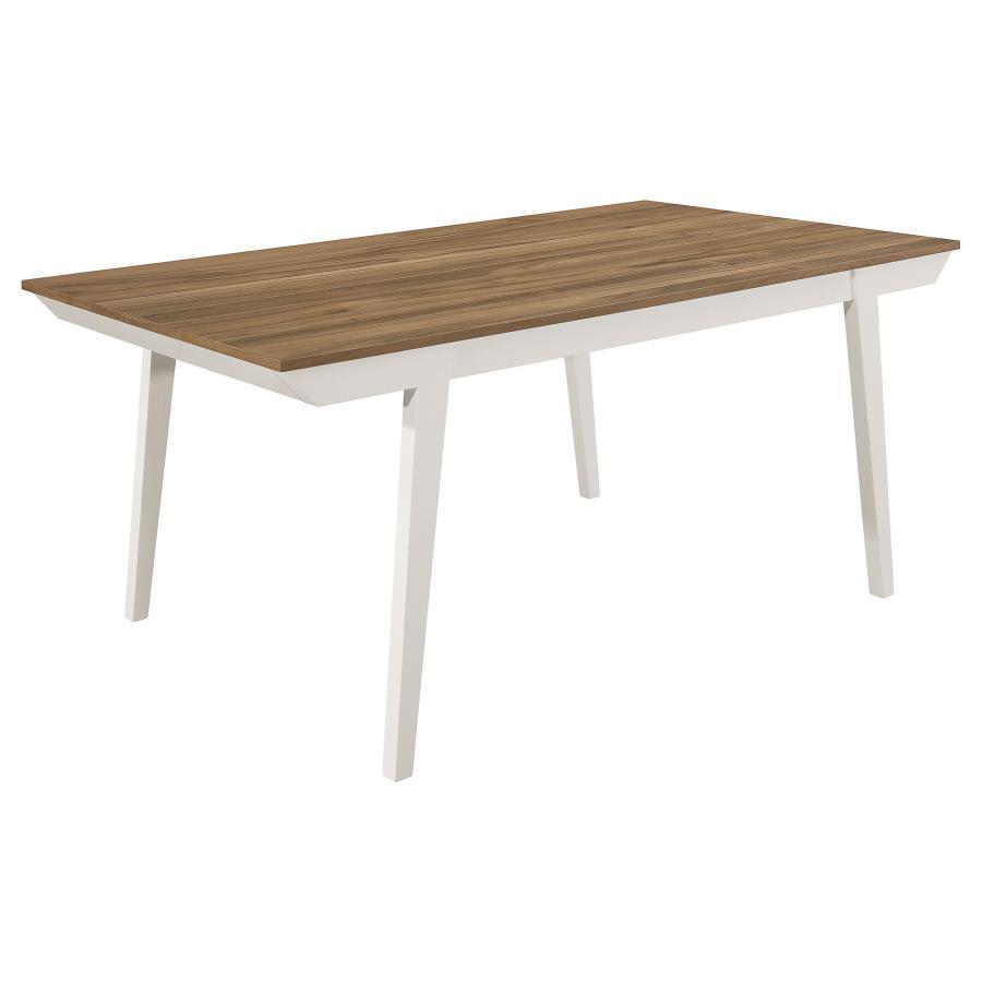 Nogales - Rectangular Wood Dining Table - Off White