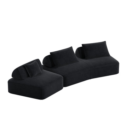 Modern Luxury Oversized Modular Sectional Sofa Set