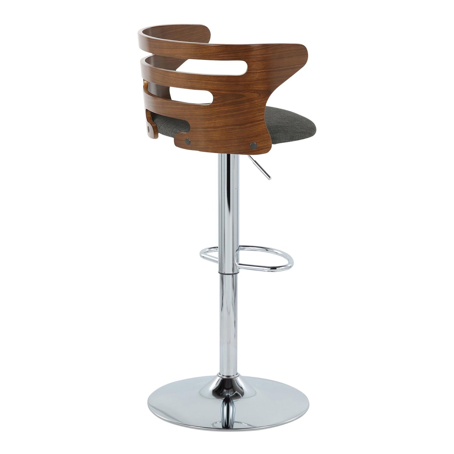 Cosi - Mid-Century Modern Adjustable Barstool With Swivel (Set of 2)