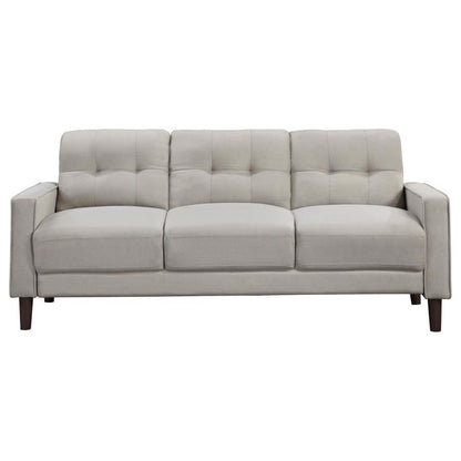 Bowen - Upholstered Track Arm Tufted Sofa Set