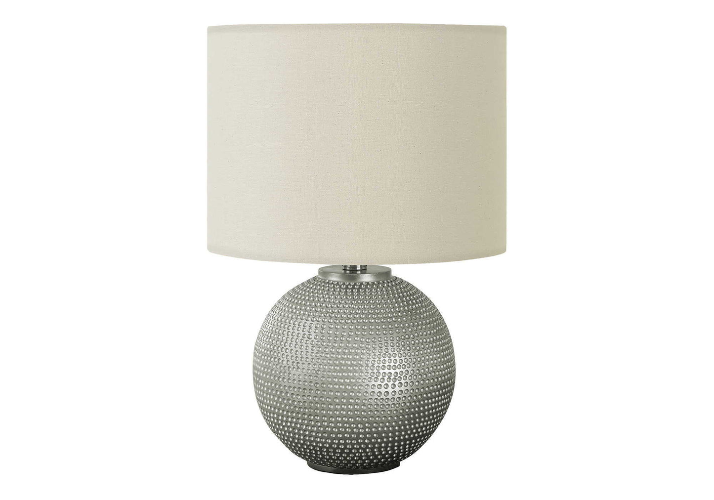 Lighting, Table Lamp, Modern - Gray / Cream