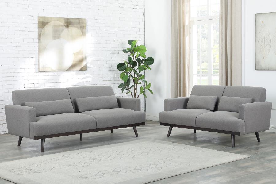 Blake - Upholstered Track Arm Sofa Set