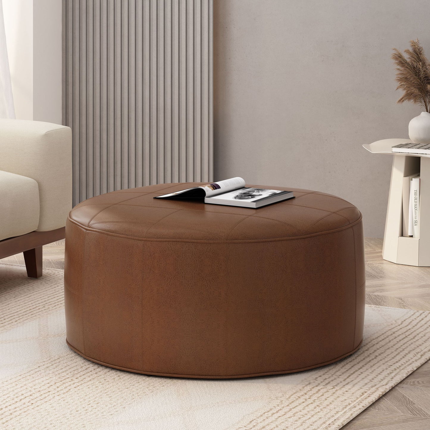 Rustic Style Ottoman